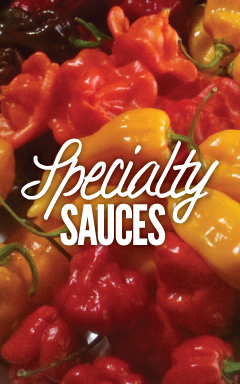 check out our speciality sauces